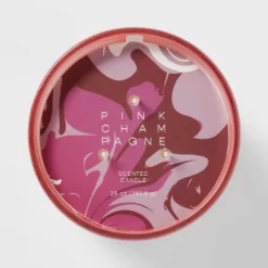28oz Glass Champagne Candle Light Pink - Opalhouse™ -Opalhouse Home Deals Store GUEST 02057e90 68e1 4438 a010 8cbd29d85bc6