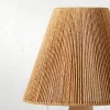 Ceramic Table Lamp With Rope Shade Brown (Includes LED Light Bulb) - Opalhouse™ Designed With Jungalow™