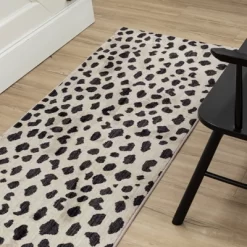 Daffodil Leopard Print Woven Rug - Threshold™ -Opalhouse Home Deals Store GUEST 0efea80e 333d 4d53 ba99 3047838bb320