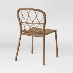 4pc Britanna Wicker Rattan Outdoor Patio Dining Chairs Arm Chairs Brown - Opalhouse™ -Opalhouse Home Deals Store GUEST 13b97cb5 49f0 4bf2 bd04 5d39fffbb634