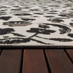 Floral Outdoor Rug Black - Opalhouse™ -Opalhouse Home Deals Store GUEST 2794d941 44a7 42ac 82ac 0ab33b9558f1