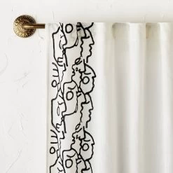 2pk Light Filtering In This Together Embroidered Window Curtain Panels Ivory - Opalhouse™ Designed With Jungalow™ -Opalhouse Home Deals Store GUEST 27a82024 8529 4732 885f a40b504be67e