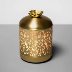 200ml Metal Flower Cutout Color-Changing Oil Diffuser Gold - Opalhouse™ -Opalhouse Home Deals Store GUEST 431da1f7 ca99 4f74 9c6c 2443227cdad3