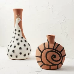Spiral Shell Terracotta Vase Brown - Opalhouse™ Designed With Jungalow™ 5 Spiral Shell Terracotta Vase Brown - Opalhouse™ Designed With Jungalow™ -Opalhouse Home Deals Store GUEST 5c2b58ed 0b3f 454c 91fa 9f37f0275e13
