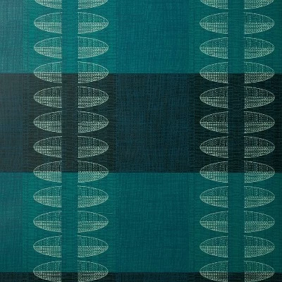 Diskus Plaid Peel And Stick Wallpaper Blue - Opalhouse™ Designed With Jungalow™ 2 Diskus Plaid Peel And Stick Wallpaper Blue - Opalhouse™ Designed With Jungalow™ - Image 2