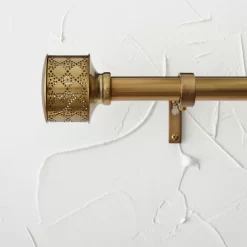 Pierced Drum Curtain Rod Brass - Opalhouse™ Designed With Jungalow™ 5 Pierced Drum Curtain Rod Brass - Opalhouse™ Designed With Jungalow™ -Opalhouse Home Deals Store GUEST 99799094 1591 4a14 8c22 897f62e39ab5