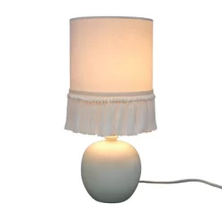 Small Table Lamp With Fringe Shade Off-White (Includes LED Light Bulb) - Opalhouse™ Designed With Jungalow™ -Opalhouse Home Deals Store GUEST b032319a c7f7 464d ab2a a2536f5698f3
