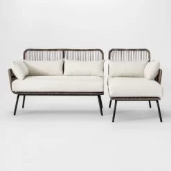 Latigo Patio Sectional Gray/Brown/Linen - Opalhouse™ -Opalhouse Home Deals Store GUEST d4b1765d 3cc1 40d8 be28 d2caf30cb830