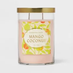 Glass Jar Mango Coconut Candle - Opalhouse™ -Opalhouse Home Deals Store GUEST d5df7935 c4d2 412c 8399 c3cca94db9a0