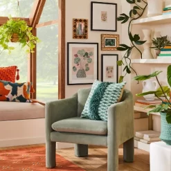 (Set Of 3) 9" X 18"/14" X 14"/16" X 20" Floral Mixed Size Frames Black - Opalhouse™ Designed With Jungalow™