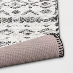 Diamond Printed Accent Aztec Rug Black - Opalhouse™ -Opalhouse Home Deals Store GUEST e3046680 f1c2 4786 85e6 13127e4d5137