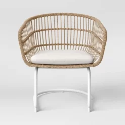 Southport 3pc Motion Patio Chat Set With Metal Legs - Natural/White - Opalhouse™ -Opalhouse Home Deals Store GUEST ea1d8bdf f36f 42af a1fd 69e5c21c1649