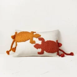 Two Lizard Punch Needle Lumbar Throw Pillow - Opalhouse™ Designed With Jungalow™ -Opalhouse Home Deals Store GUEST f5ef5d22 c347 45bc bdfc ebe9aaf2ebe1