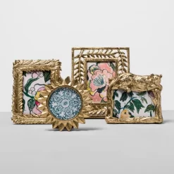 4" X 4" Cast Sunburst Frame Gold - Opalhouse™ -Opalhouse Home Deals Store GUEST fd37b239 5c24 4dd7 9ffd e03c865a7260