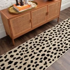 Daffodil Leopard Print Woven Rug - Threshold™ -Opalhouse Home Deals Store GUEST fd7ce3b6 e6f3 40a7 83d7 ec02ffd3ec0b